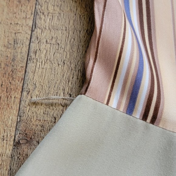 Vintage Jerell of Texas Long Sleeve Lavender and Brown Mini Dress - Picture 15 of 16